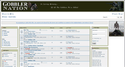 Desktop Screenshot of gobblernation.com